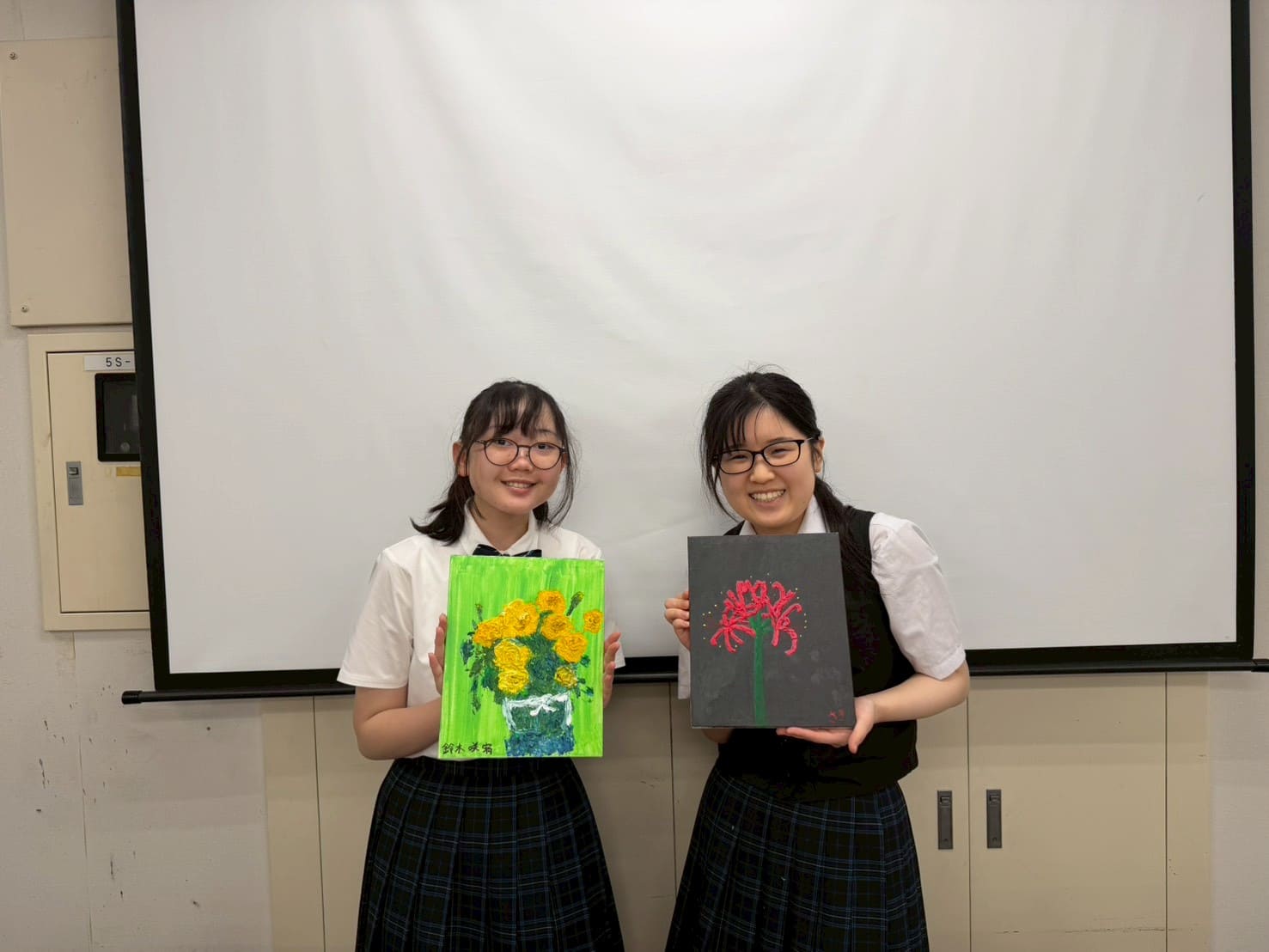特別活動体験：テクスチャーアート